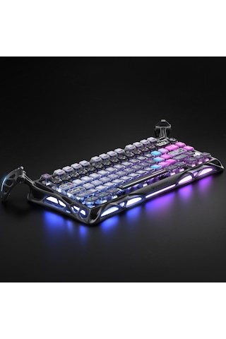 Gravastar Mercury K1 Pro Rgb Kablosuz Mekanik Gaming Klavye, Alüminyum Çerçeveli, İngilizce Q, Galax