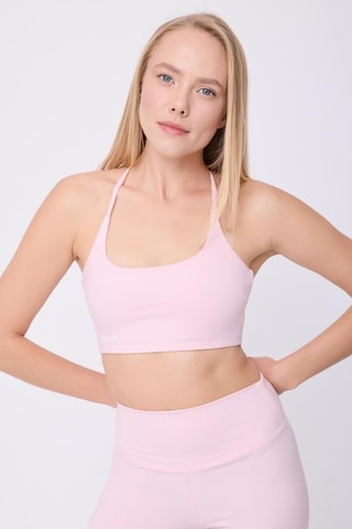 Strapflex Sırt Destekli Atletik Spor & Aktif Yaşam Sütyeni-2816 Pembe