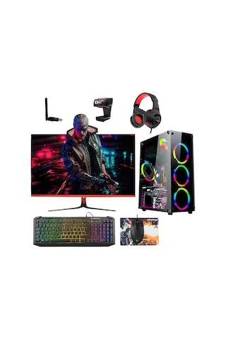 Zeiron RMX80 i5-3470 16 GB 1 TB 240 GB GT730 27" Masaüstü Oyuncu Bilgisayarı