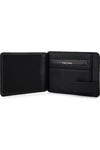 Tamer Tanca Erkek Hakiki Deri Siyah Havyar Kartlık 1148 350 Erk Krtlk Sk25-26 Sıyah Hvyr Siyah