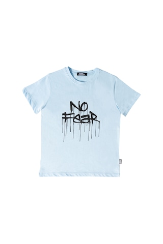 No Fear Erkek Çocuk Tshirt Nfr-b500323 Bebe Mavisi