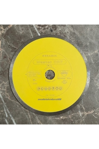 Samedia Cr7 Pro 180mm Porselen Granit Kesme Elması Seramik Kesici Germany