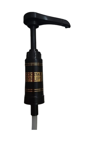 Selanikli Fo Kokteyl Surup Pompa İtalyan Kapak Serigrafili Siyah Fo - Repo - Limpo 700 Ml Şişeler