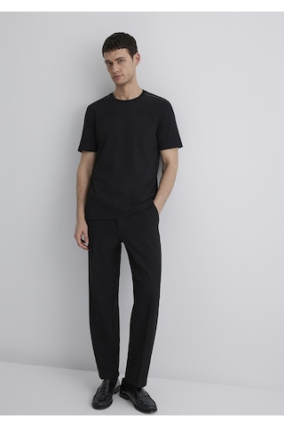Mavi Siyah Erkek T-shirt M0612689-900 Siyah