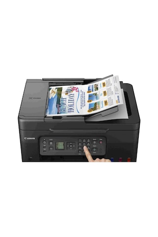 Canon Pıxma G4470, Renkli, Mürekkep Mega Tanklı, Yazıcı, Tarayıcı, Fotokopi, Fax, Wifi, Bulut, Adf,  Mürekkep, Türkiye Distibütör li