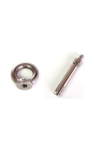 304 Paslanmaz Çelik Genişleme Cıvataları Kilitli Duvar Ankrajları Göz Vidaları Boyut M6m12 Uzunluk Uzatılmış Boyut: Boyut M6x100mm 4.8 x 19 CM