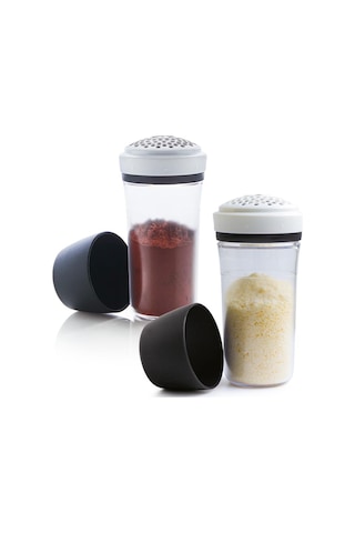 Tupperware Kristalin Baharatlık 2'li 375 ml Şeffaf