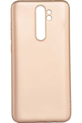Xiaomi Redmi Note 8 Pro Kılıf Zore Premier Silikon Kapak Gold