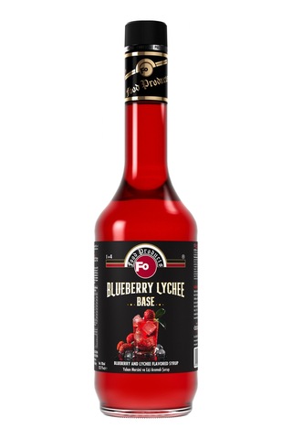 Yaban Mersini Ve Liçi Aromalı Baz Şurup 700 Ml