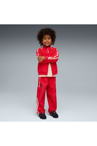 Puma X Paw Patrol T7 Çocuk Geniş Kesim Eşofman Altı 634942 11 Kırmızı