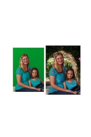 Greenbox Chromakey Ürün Çekimi İçin 200 x 300 CM Yeşil Fon Perde + 200 x 200 CM Fon Standı