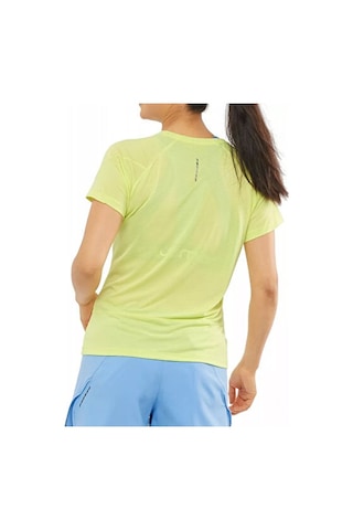 Salomon Cross Run Kadın Koşu Tişörtü Lc1729400 Sarı
