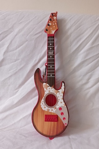 Oyuncak Elektro Gitar Okul Gösteri Için Oyuncak Gitar