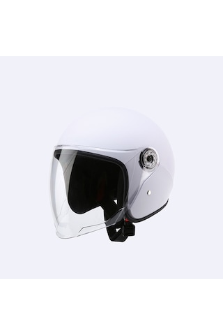 Yeni Elektrikli Araç Kask Motosiklet 3c Erkek Ve Kadın Akü Araba Kask Evrensel Yarım Kask Beyaz