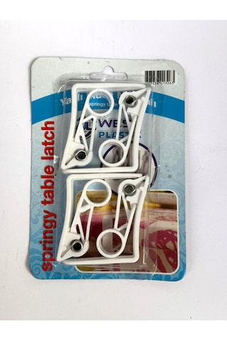 Westplastik Masa Örtüsü Mandalı 4'lü Beyaz