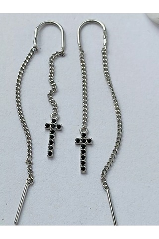 Sılver Whale Gümüş İpli Küpe Passant Seçenekleri 249539526 Diğer