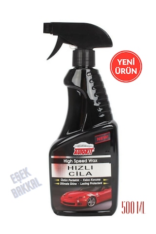 Hızlı Cila 500 Ml Parlaklık Koruma Oto Bakım
