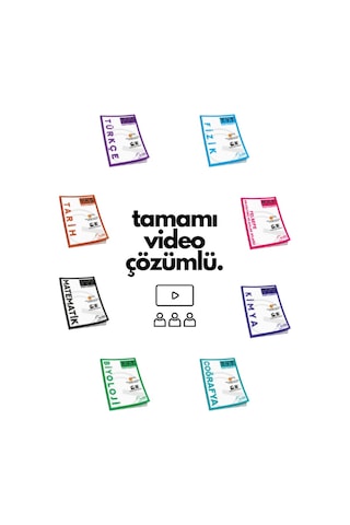 Tyt Başlangıç ve Tekrar Seti - 16 Kitap - Video Çözümlü - Konu.So
