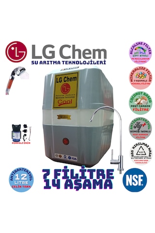 Lg Chem Cool Gribyz 12lt 7fl Pompalı Su Arıtma Cihazı