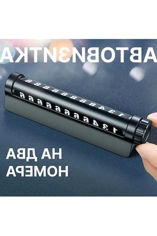 Besthome1 Çift Numaralı Gizli Park Kartı - Gece Görünürlü, Kolay Kurulum, Tüm Araçlar İçin Uygun