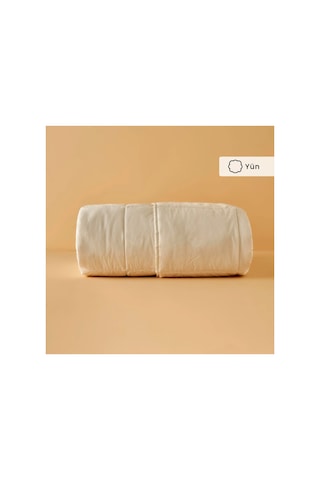 Bella Maison Deluxe Yün Yorgan Çift Kişilik Beyaz 195x215 Cm Beyaz
