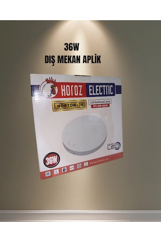 Horoz 071-016-0036 Sıva Üstü Led Panel 36w Günışığı Gün Işığı