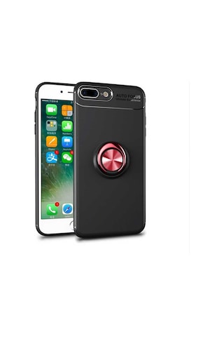 Apple Uyumlu iPhone 8 Plus Kilif Yüzüklü Magnetli Ravel Case 389754120