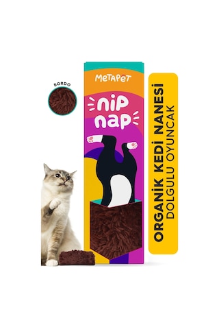 Metapet Catnipli Peluş Kedi Oyuncağı Organik Kedi Nanesi Oyuncakları