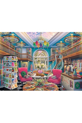 Ravensburger 1000 Parça The Book Palace Puzzle