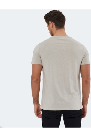 Slazenger KAURI IN Erkek Tişört Taş Gri