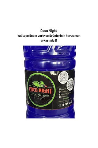 Coco Night Reşo Mangal Şömine Soba Kömürü Tutuşturucu Jel Yakıtı 3 x 1 L