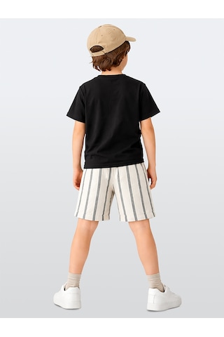 Denokids Dino Erkek Çocuk T-shirt Şort Takım Çok Renkli