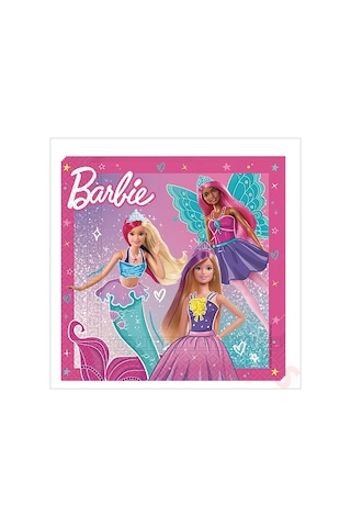 Barbie Fantasy Peçete, 33cm X 33cm - 20 Adet