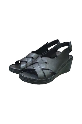 Pierre Cardin Deri Anatomik Kadın Sandalet Ayakkabı 001