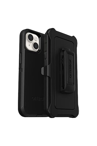 Defender Kılıf, Apple iPhone Uyumlu 14/iphone 13 İçin, Darbeye Dayanıklı, Düşmeye Dayanıklı, Ultra Sağlam, Koruyucu Kılıf, Askeri Standartlara Göre 4 X Test Edilmiştir, Siyah, Perakende Ambalaj Yok
