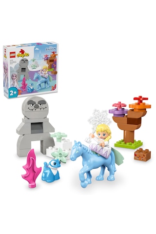 LEGO® DUPLO® Disney Elsa ve Bruni Büyülü Ormanda 10418 2+ Eğitici Oyuncak Yapım Seti - 31 Parça