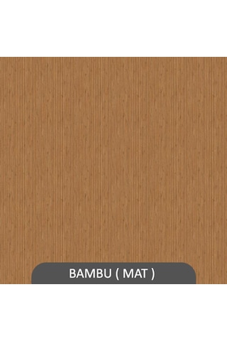 Rafkestir Setli Duvar Rafı 40 Cm Bambu ( Mat )