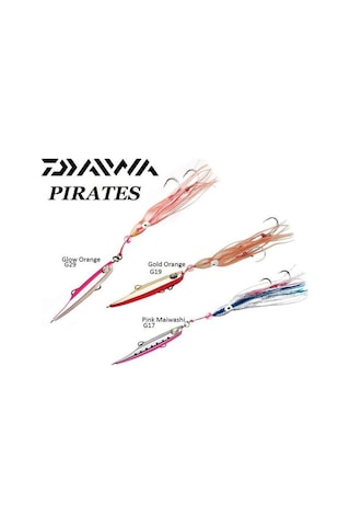 Daiwa Jig Pirates 150gr. Glow Orange Suni Yem