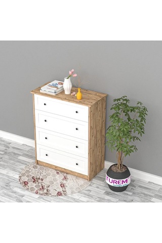 Frame Şifonyer Mdf Beyaz