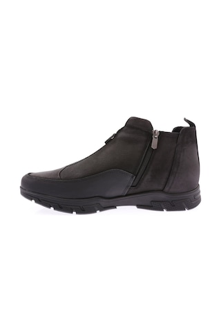 Dgn 14125 Erkek Casual Lastikli Bot Siyah-siyah