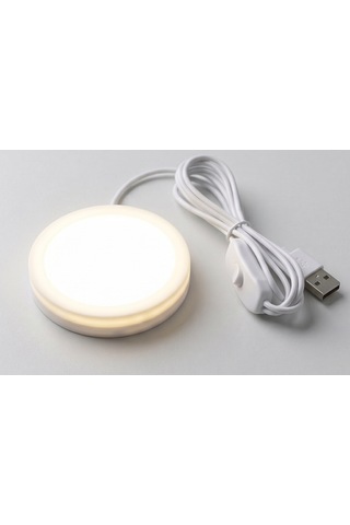 Led Lamp - Kit 001 Uyumlu 3d Yazıcı Lamba Donanım Kiti Beyaz Bambu Lab Mh001 Tam Uyumlu + Şarj Adaptörü Hediyeli