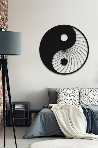 Yin Yang - Metal Tablo