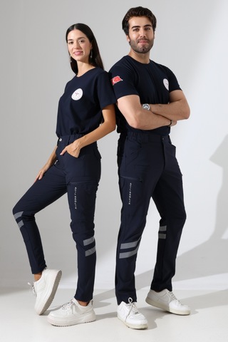 Acil Sağlık Paramedik Outdoor Yazlık Kadın Pantolon - Lacivert