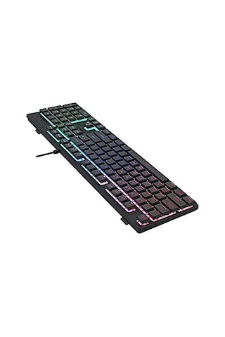 K521-rgb Netherbane Kablolu 104 Tuşlu Membran Türkçe Oyun Klavyesi