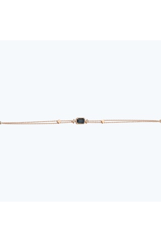 Altınbaş Pırlanta London Blue Topaz Bileklik Klb193pl-14k Beyaz