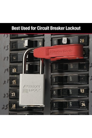 Master Lock 493b Kırmızı Elektrik Kutusu Devre Kesici Kilitleme,