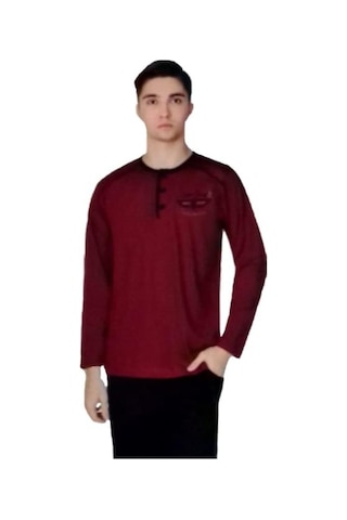 Aysu 2008 Erkek Uzun Kol Pijama Takımı Penye Pijama Takımı