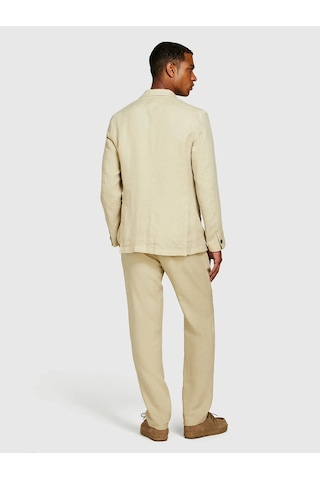 Sisley %100 Keten Astarsız Rahat Kalıp Ceket Erkek Bej Ceket - 325p2aghsw01q