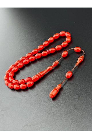 Günlük Bürokrat Boy Sıkma Kehribar Tesbih Hcz-model Gkyrde Turuncu