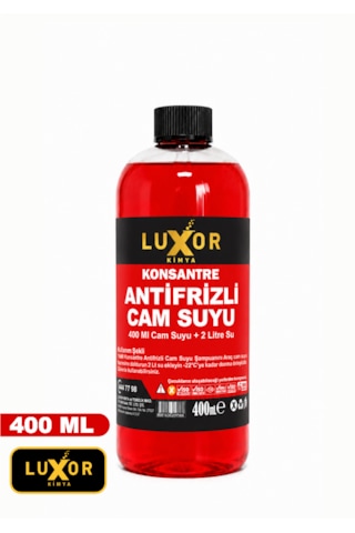 Luxor Kimya Antifrizli Konsantre Cam Suyu 400 Ml
